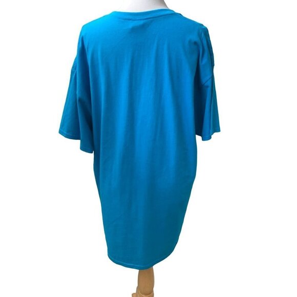 GILDAN LADIES SS CAROLINA PANTHERS 2015 CONFERENCE CHAMPIONS TEE TSHIRT NWOT XL - Picture 4 of 7